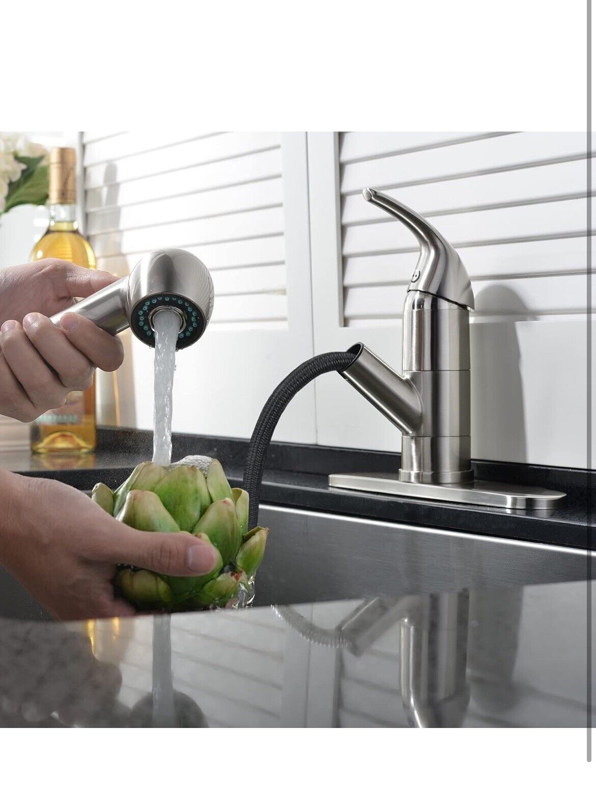 Ufaucet QYT007L  Single Handle Kitchen Faucet