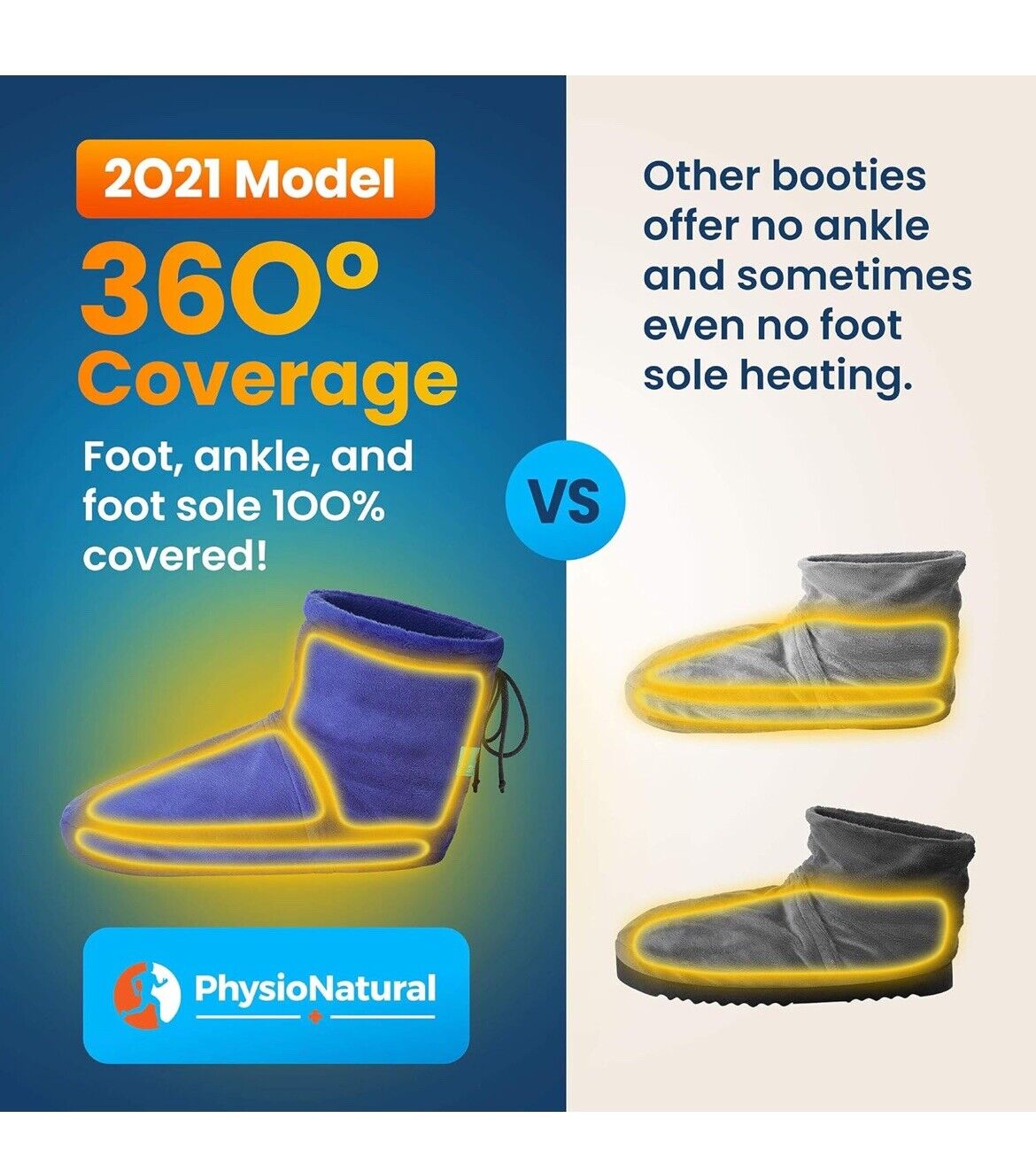 Microwaveable Booties and Feet Warmers Deep penetrating heat for relieving foot 