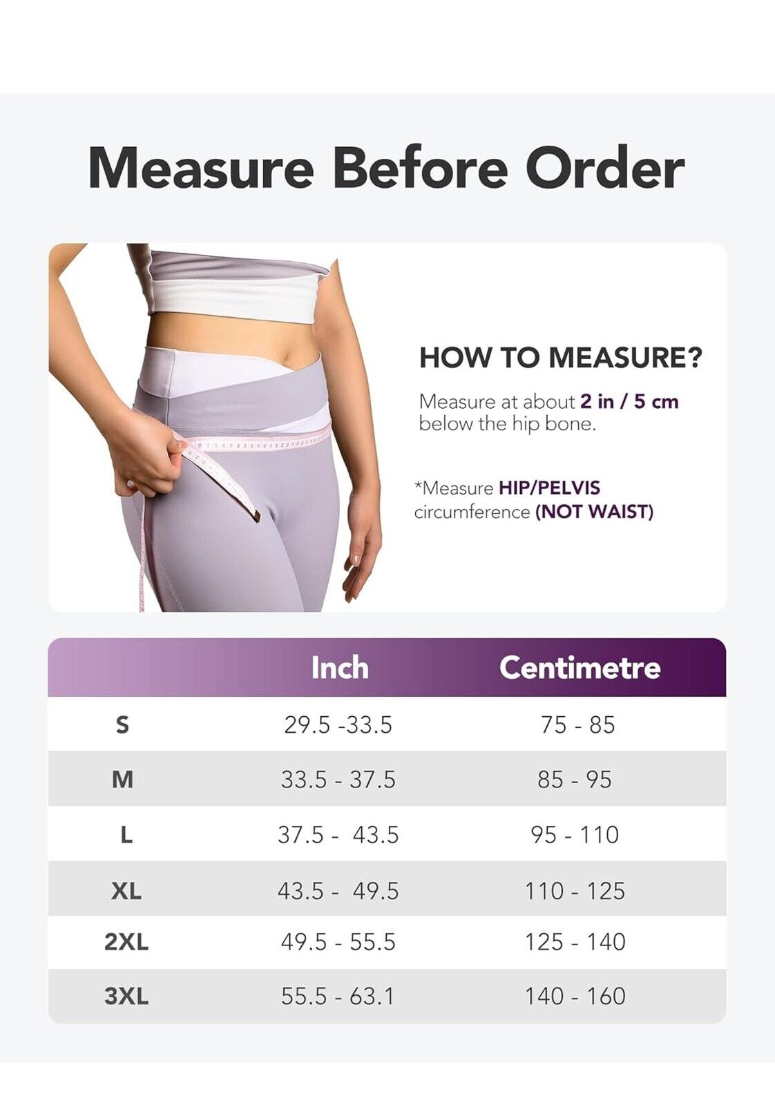 Fitomo SI Belt for Women with Extra Support Stays Sacroiliac Belt for SI Join...