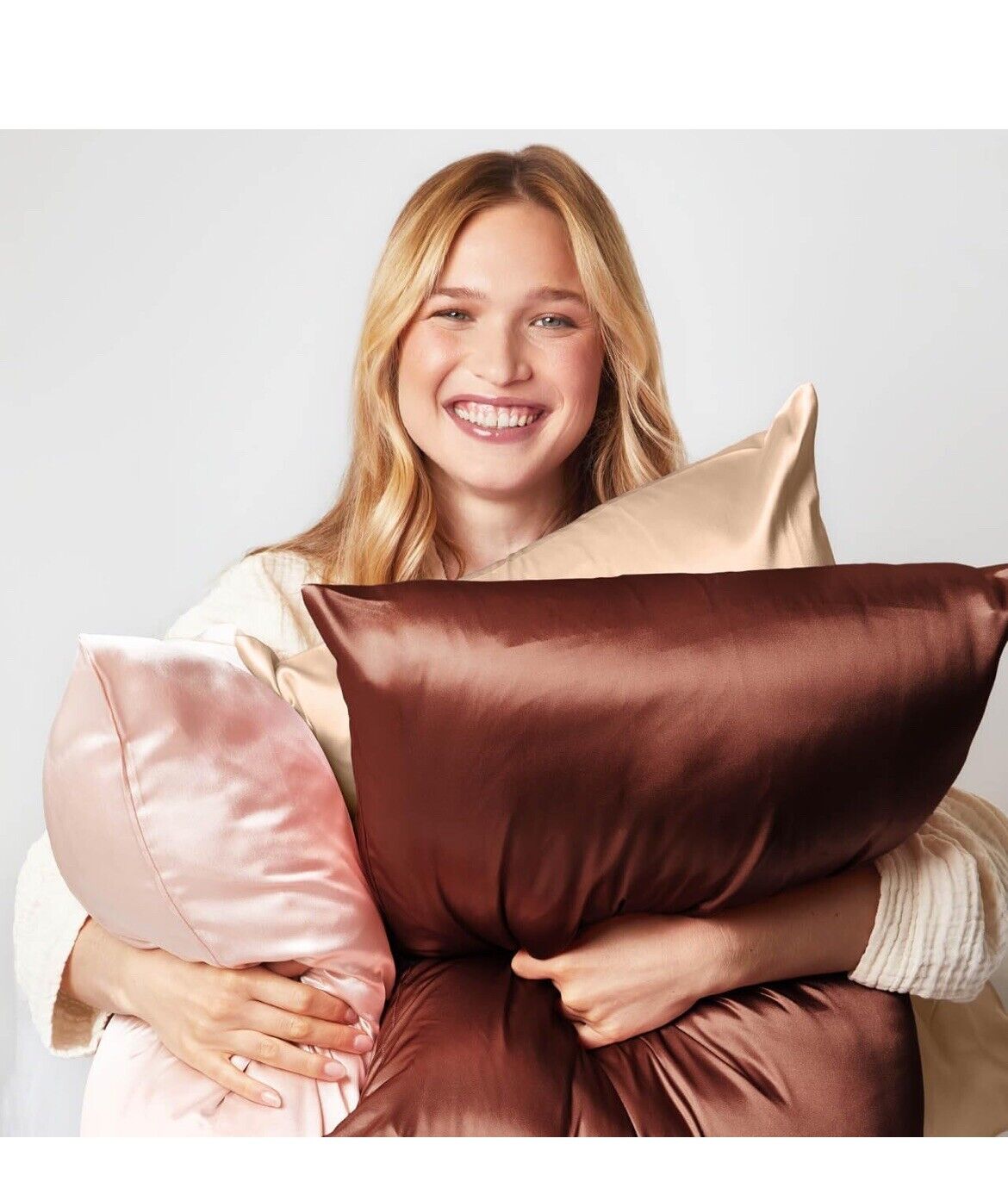 Kitsch Beauty The Satin Standard Size Pillowcase, Chocolate Brown