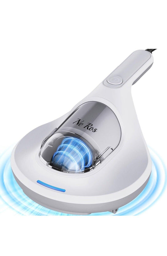 Ne Ros Handheld Bed Vacuum Cleaner UV Sanitize Allergen, True HEPA Filter