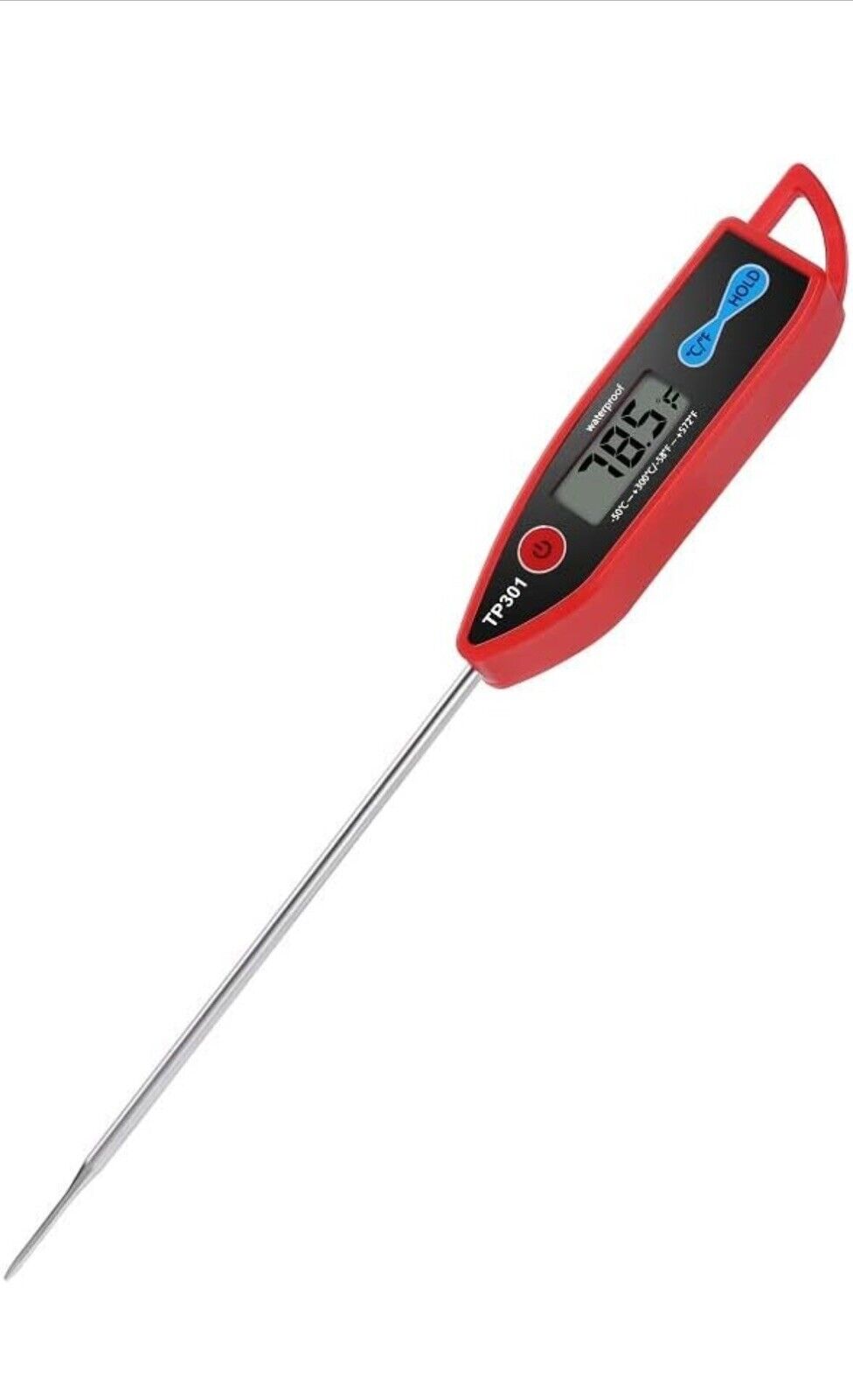 Yacumama Waterproof Cooking Thermometer for Liquids, Meat, Candy TP301