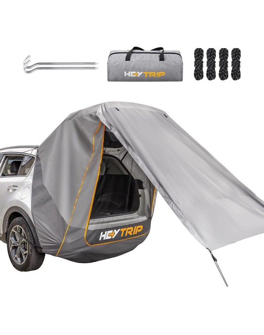 HEYTRIP SUV Tailgate Tent with Awning Shade Waterproof Windproof Hatchback Car