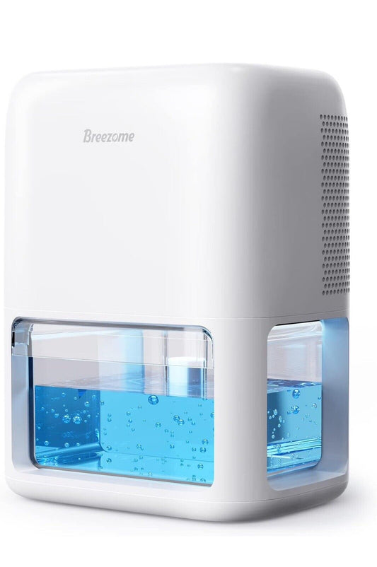 BREEZOME 60 OZ Dehumidifiers for Home, Dual-Semiconductor Quiet Dehumidifier