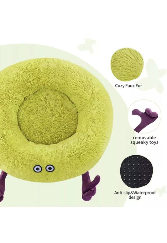 MOONCUBE---DOGBED---GREEN--LARGE--NEW