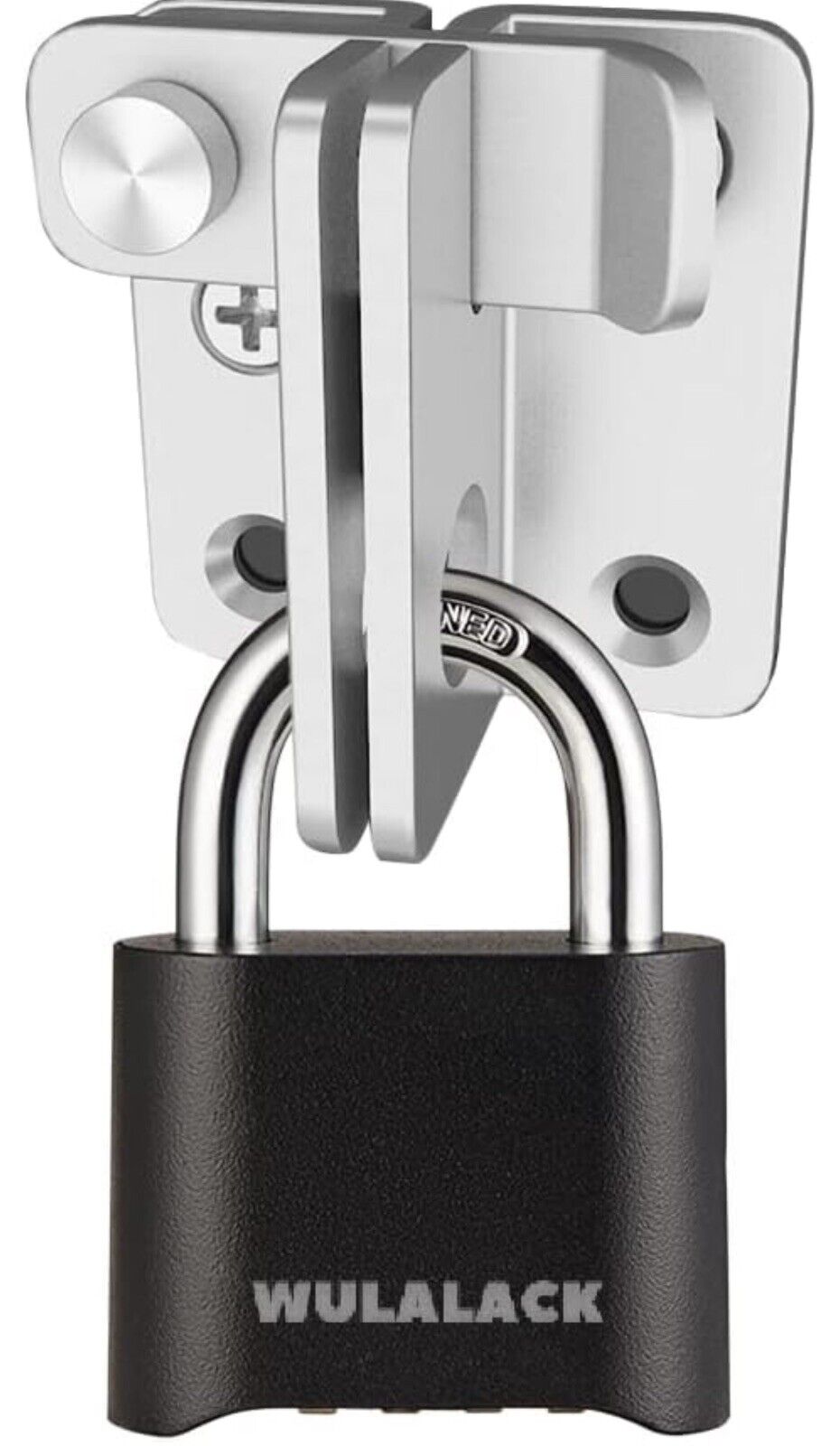 Combo Lock Heavy Duty Outdoor Combination Lock Weatherproof Combination Padlock 